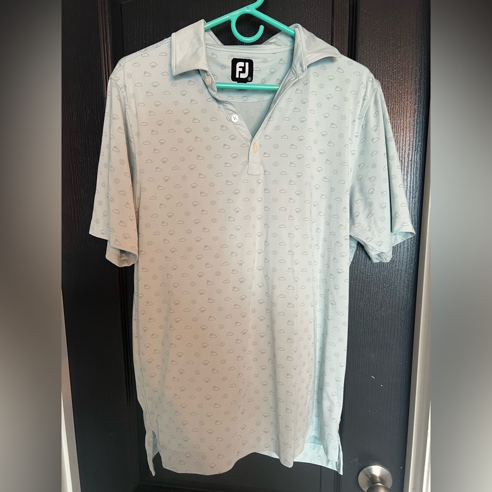 FootJoy Blue Polo Shirt for a Classic Look